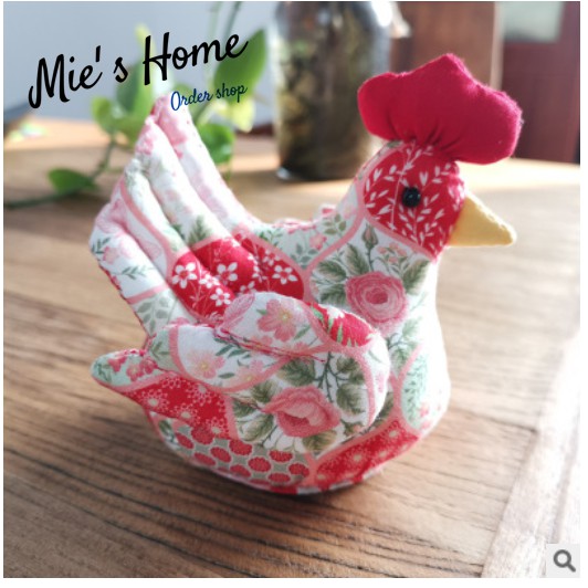 [CÓ SẴN 2021] DIY / BỘ KIT TỰ THÊU 2021 TÚI THƠM Gà Phong Thủy Cầu Bình An Phát Đạt - Mie shop Handmade