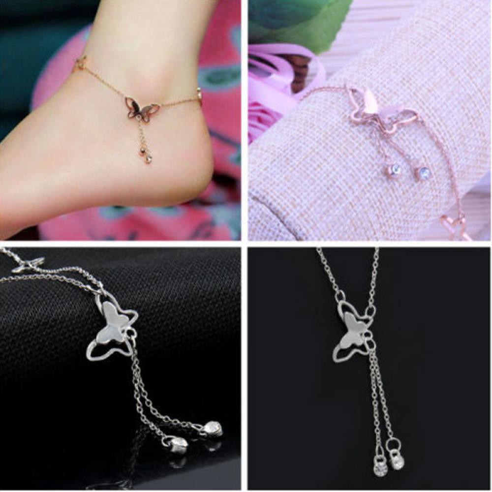 Lắc Chân Hình Bướm Thời Trang Đi Biển Mới Cho Nữ | BigBuy360 - bigbuy360.vn