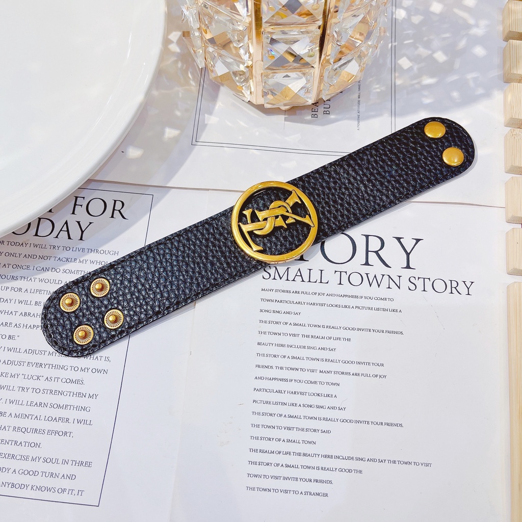 Vòng Tay Da Bản To Cao Cấp - MS02