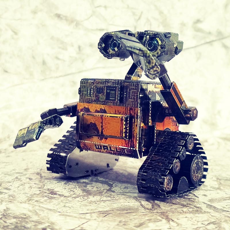 Mô Hình Lắp Ráp 3d Robot Biết Yêu - WALL-E