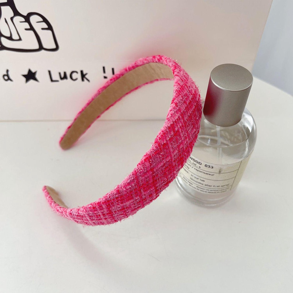 SUMU Băng Đô Cài Tóc Vải Kẻ Sọc Ca Rô Kiểu Retro Xinh Xắn Cho Nữ