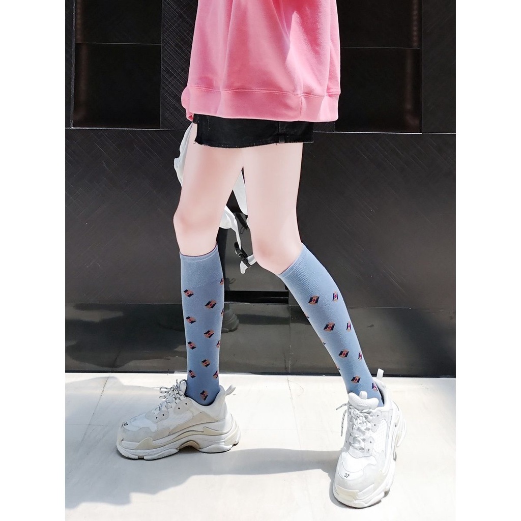 Vớ Cao Đến Đầu Gối Phong Cách Thời Trang Mới Nhật Bản Dành Cho Nữ