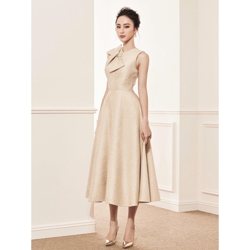 Đầm dự tiệc đầm dáng xoè đầm sang trọng đầm ánh kim đi chơi dạo phố công sở cao cấp - MN81 - Đầm Váy Mina | BigBuy360 - bigbuy360.vn