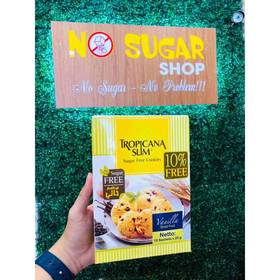 Bánh quy Cookies Tropicana Slim không đường | BigBuy360 - bigbuy360.vn