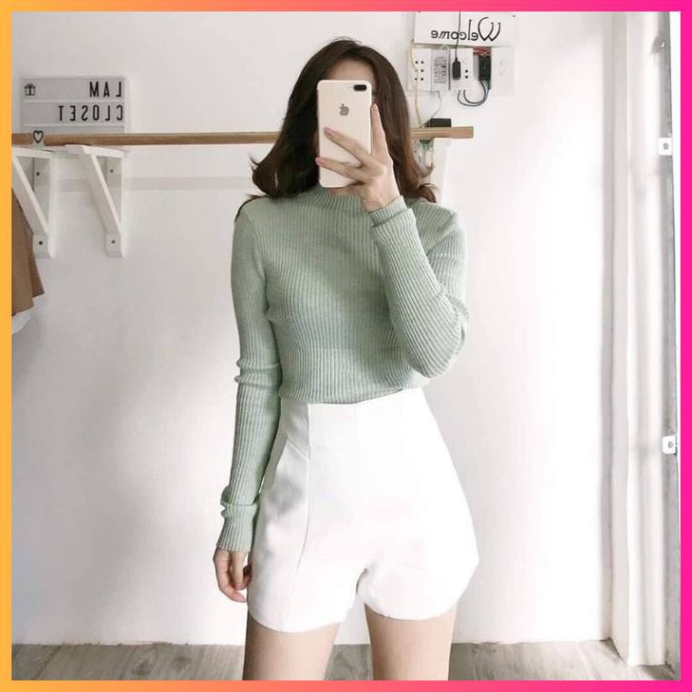 Quần Shorts Nữ cạp cao xinh xắn, Quần đùi nữ đứng form tôn dáng - MOONMY | BigBuy360 - bigbuy360.vn