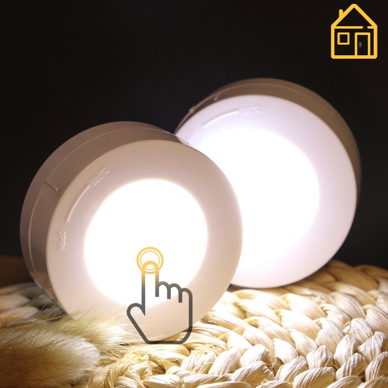 Đèn LED không dây chạy bằng pin gắn tường/tủ chén/tủ quần áo
