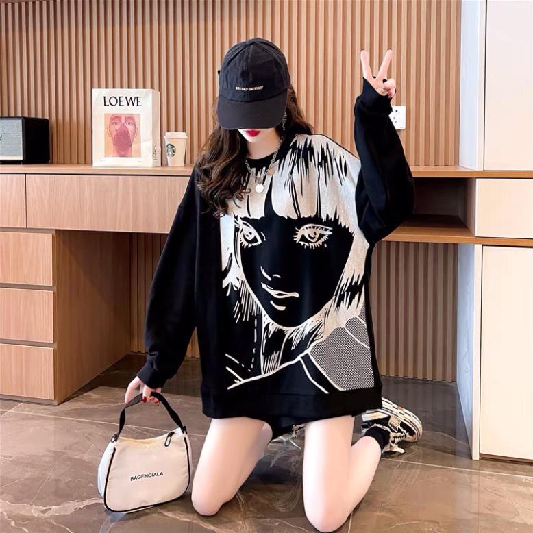 A09 CAO CẤP Áo Sweater unisex cổ tròn, tay bồng, chất nỉ bông mềm (A09) OR | BigBuy360 - bigbuy360.vn