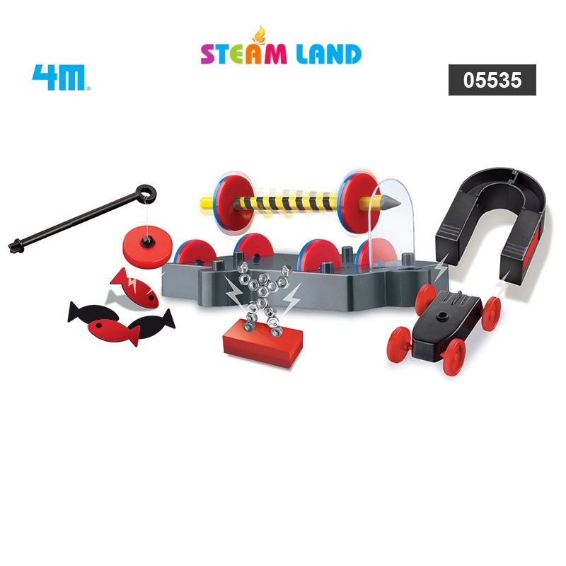 Đồ Chơi Khoa Học Bộ Thí Nghiệm Điện Từ - 4M 05535 Steamtoys