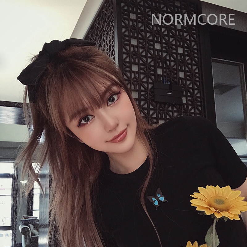 Kẹp tóc nơ cỡ lớn kiểu Hàn Quốc dễ thương