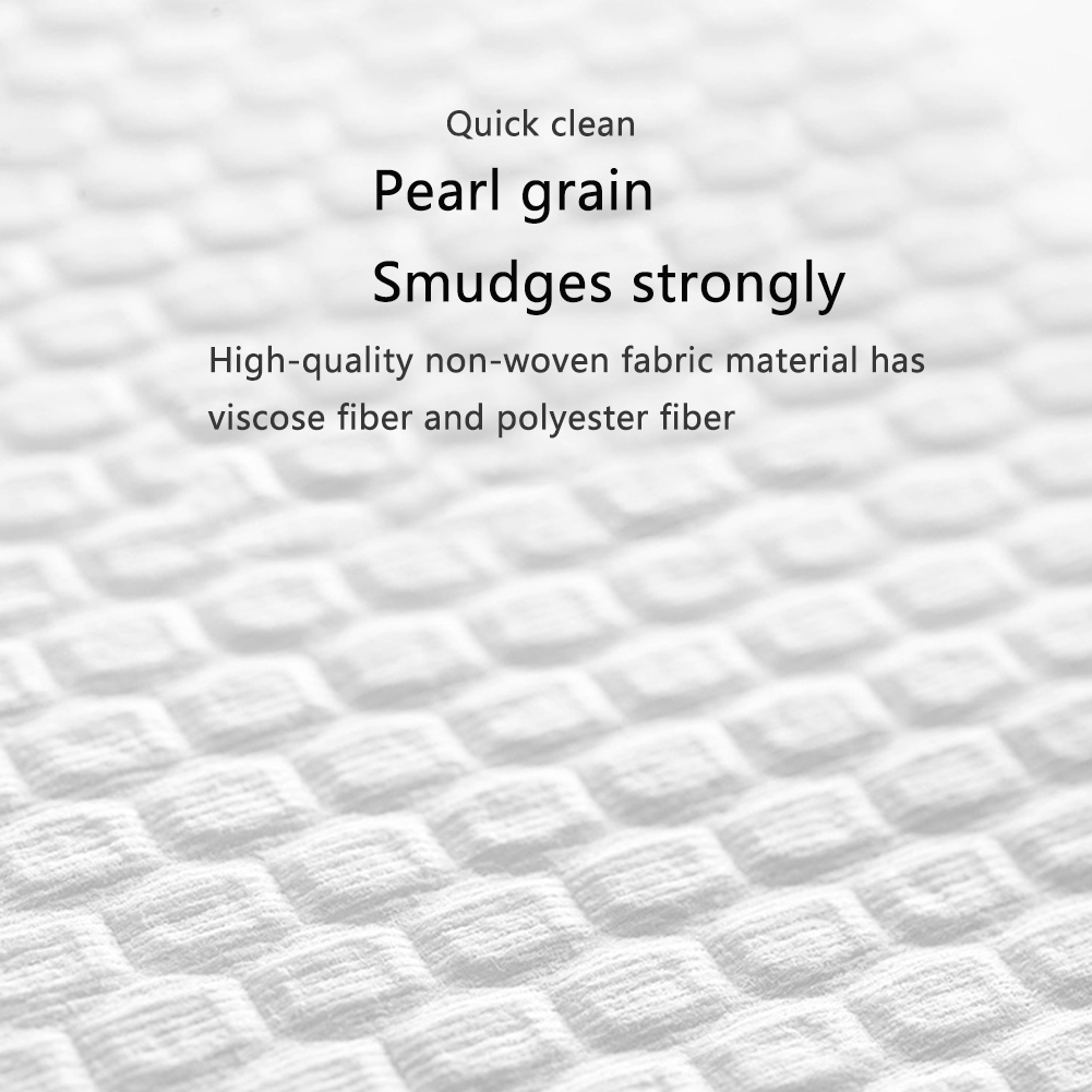 1 Cuộn Khăn Lau Chén Dĩa Bằng Vải Không Dệt