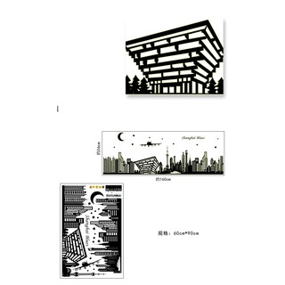 Decal Dán Tường Tòa Nhà dạ quang