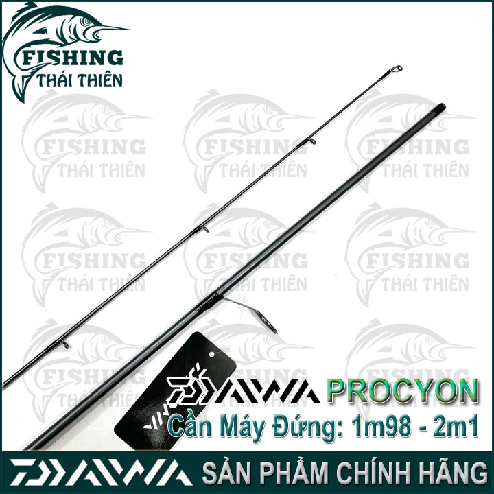 Cần Câu Cá Daiwa Procyon 662LF, 662MF, 702MHX Cần Lure Máy Đứng 1m98, 2m1 Dòng Cao Cấp Hàng Chính Hãng