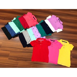 set 3 áo polo bé gái