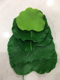 Lá sen đất sét( 1 bộ 5 lá)