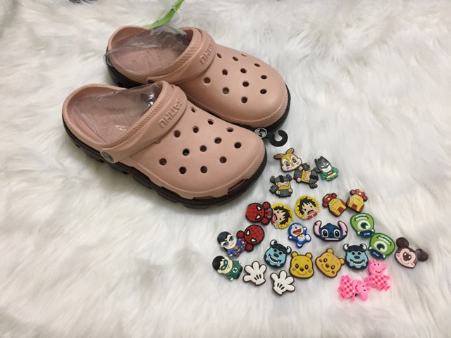 combo 100 jibit/sticker gắn dép [có sẵn]