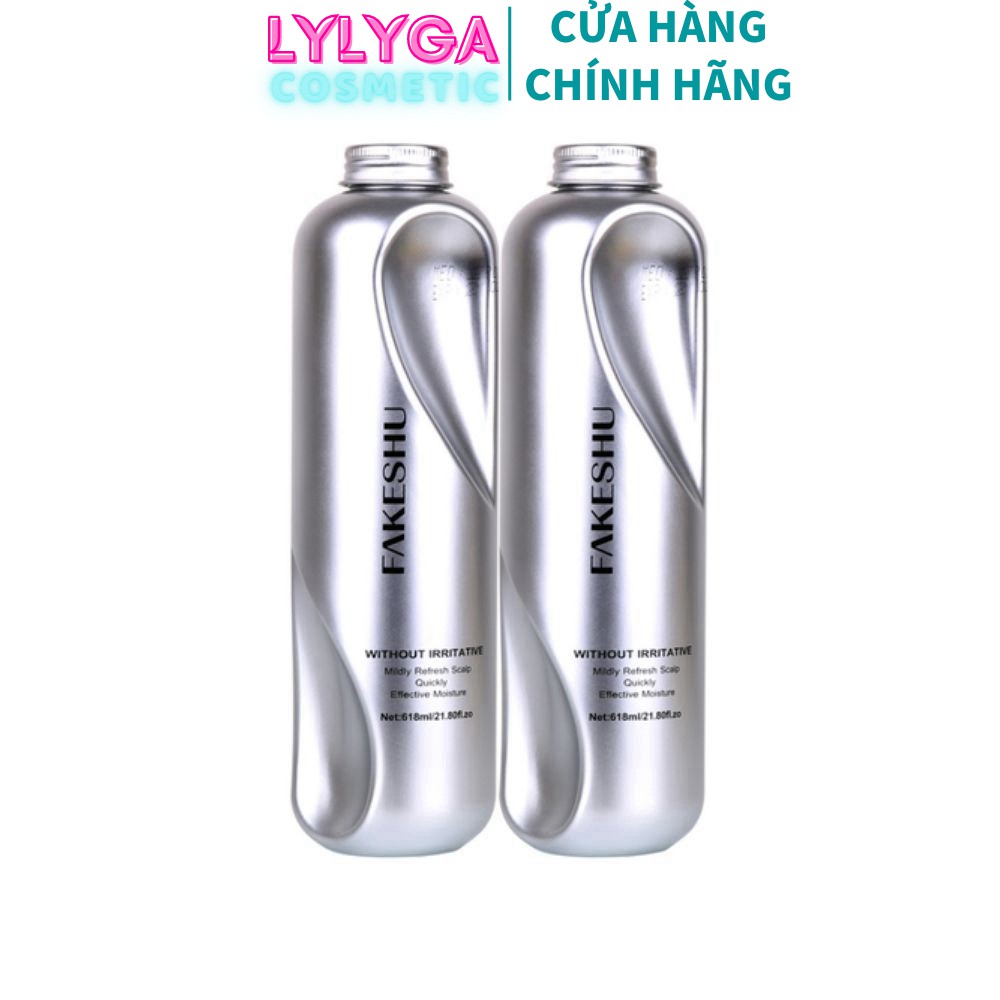 Hấp tóc lụa tơ tằm FAKESHU 618ml Nhật Bản - Siêu mượt, siêu phục hồi dành cho tóc sơ UT02