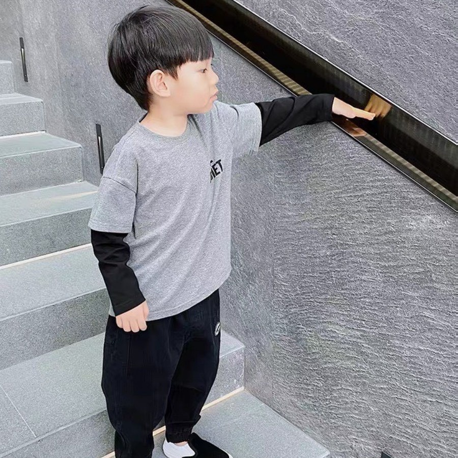 Bộ Quần Áo Cho Bé Trai Dài Tay Don't Từ 7 Đến 32 Kg Ken Store