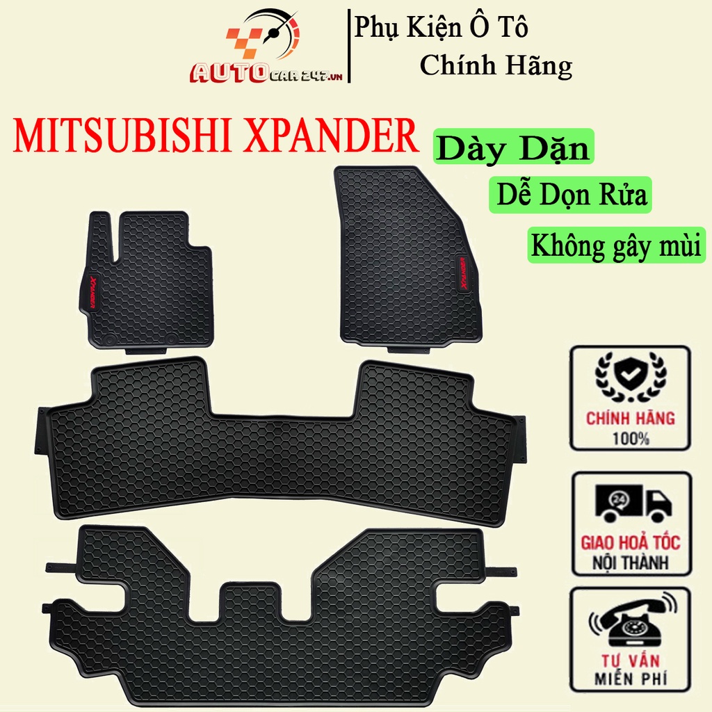 Lót sàn cao su Xpander, thảm cao su #XPANDER