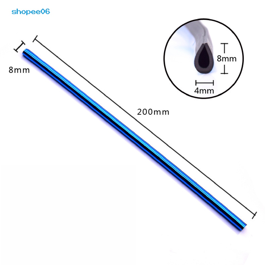 Bộ 10 Dải Viền Lỗ Thông Gió Xe Hơi Bằng PVC Màu Sắc Tươi Sáng