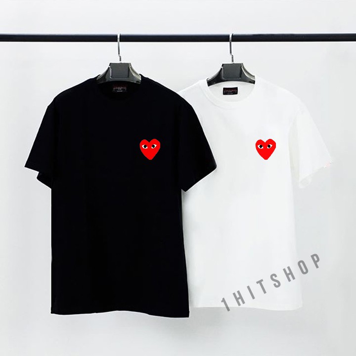 Áo thun tay lỡ Gấu 194 Play Heart Unisex From rộng phong cách Ulzzang vải coton dày dặn, co dãn