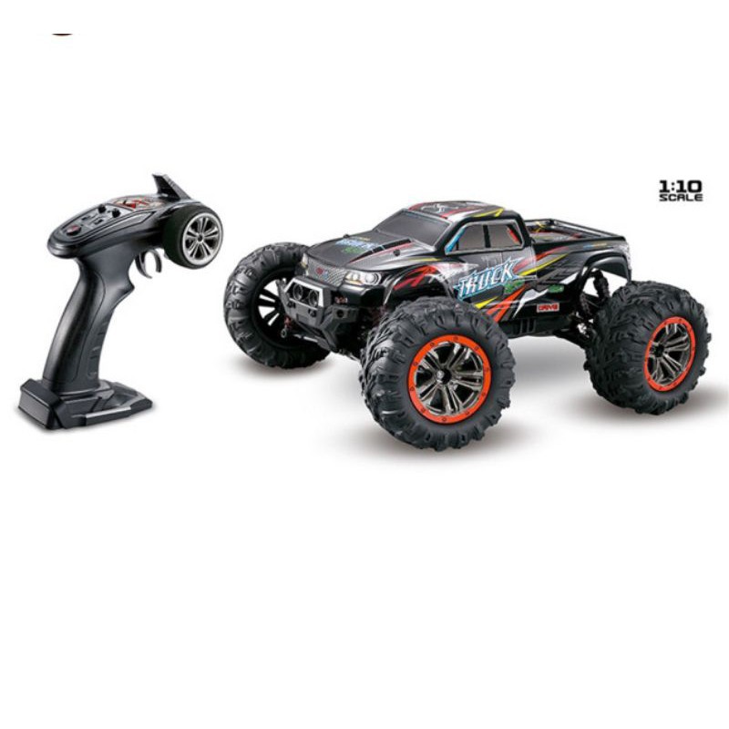 Xe ô tô địa hình điều khiển từ xa XinLeHong 9125 (monster truck 9125) tỉ lệ 1/10, 2 cầu, visai kim loại, sóng 2.4GHz 5.0