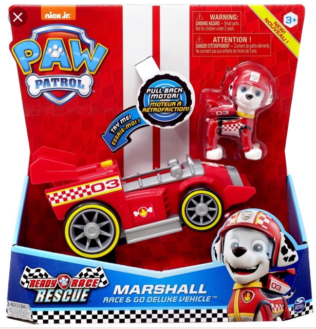 Đội Chó Cứu Hộ Paw Patrol- xe đua f1 Ready Race Rescue