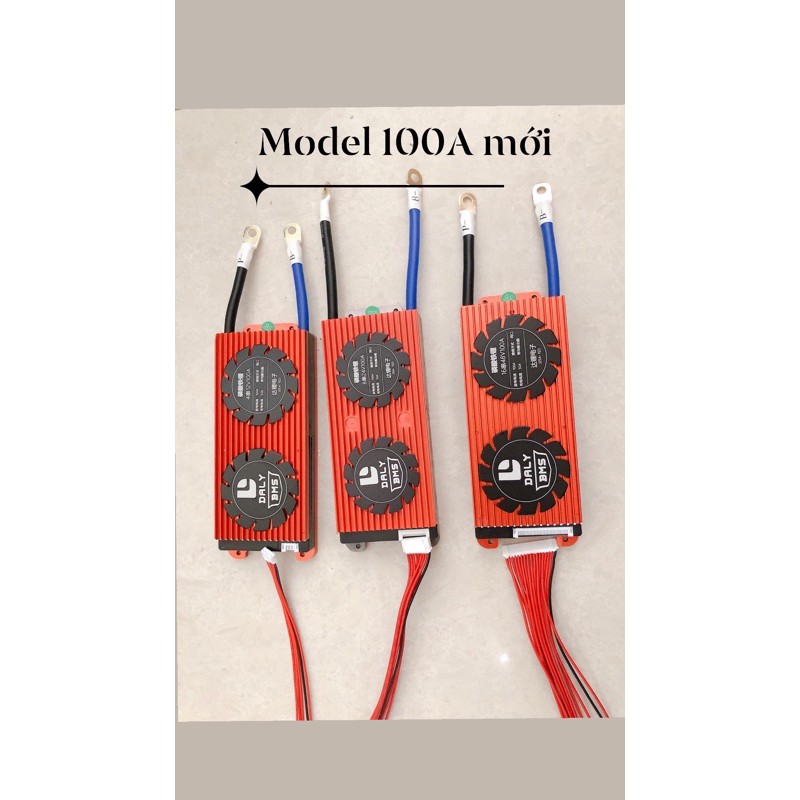 BMS 4s 8s 16s 100A Daly mạch cân bằng pin lifepo4