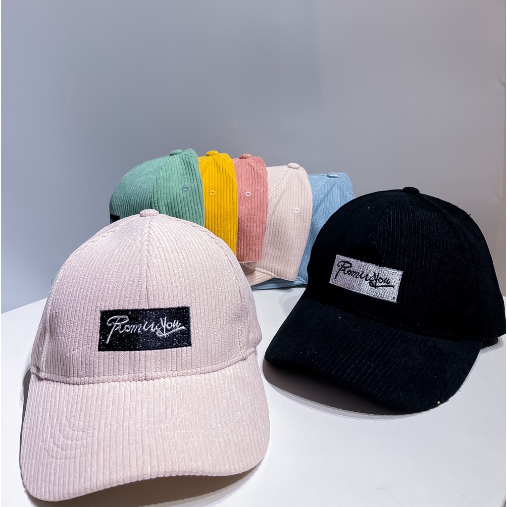 Mũ - Nón Lưỡi Trai Unisex Nam Nữ Thêu Chữ PROMISSYOU 441 Thời Trang - Hata24h
