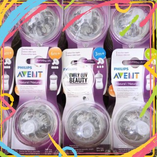 Hien04 Núm ti thay thế Philips Avent đủ size