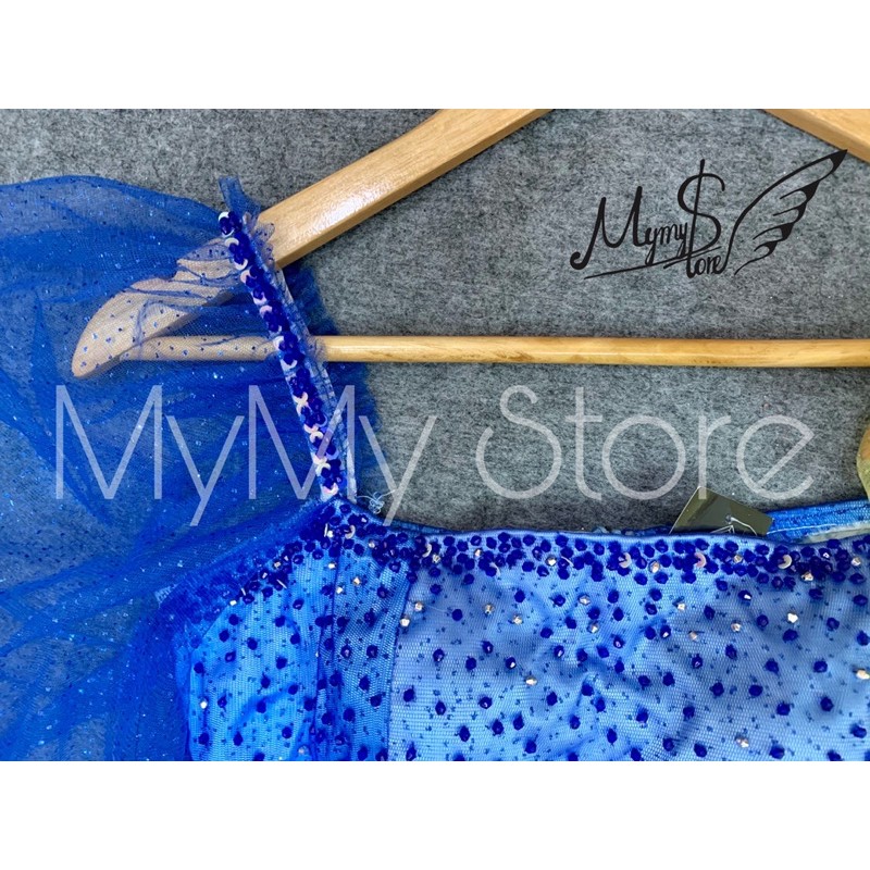 Đầm maxi dạ hội lưới nhũ lấp lánh sang trọng TRIPBLE T DRESS -size M/L (kèm ảnh/video thật) MS144Y