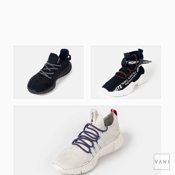 Một Cặp - 2 Dây Giày Thể Thao Rằn Ri Phản Quang Bản Tròn Trend Yeezy - VANI STORE [TAT00012]