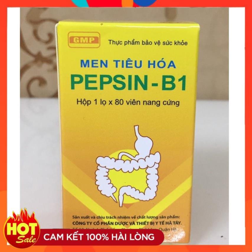 Men tiêu hóa Pepsin B1- Giảm nhanh chướng bụng đầy hơi, thích hợp người bị đại tràng