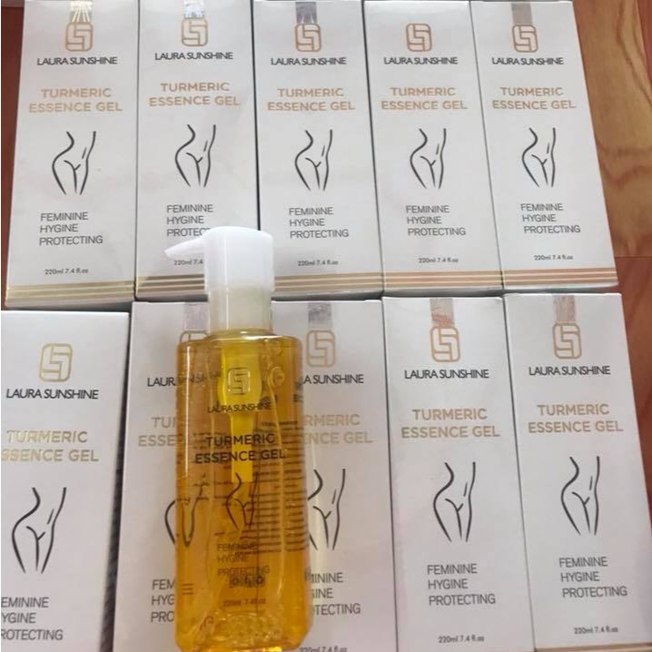 Nước vệ sinh phụ nữ LAURA SUNSHINE TURMERIC ESSENCE GEL 220ml