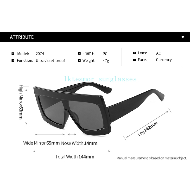 Kính mát chống tia UV400 kiểu dáng thời trang sành điệu cho nam và nữ