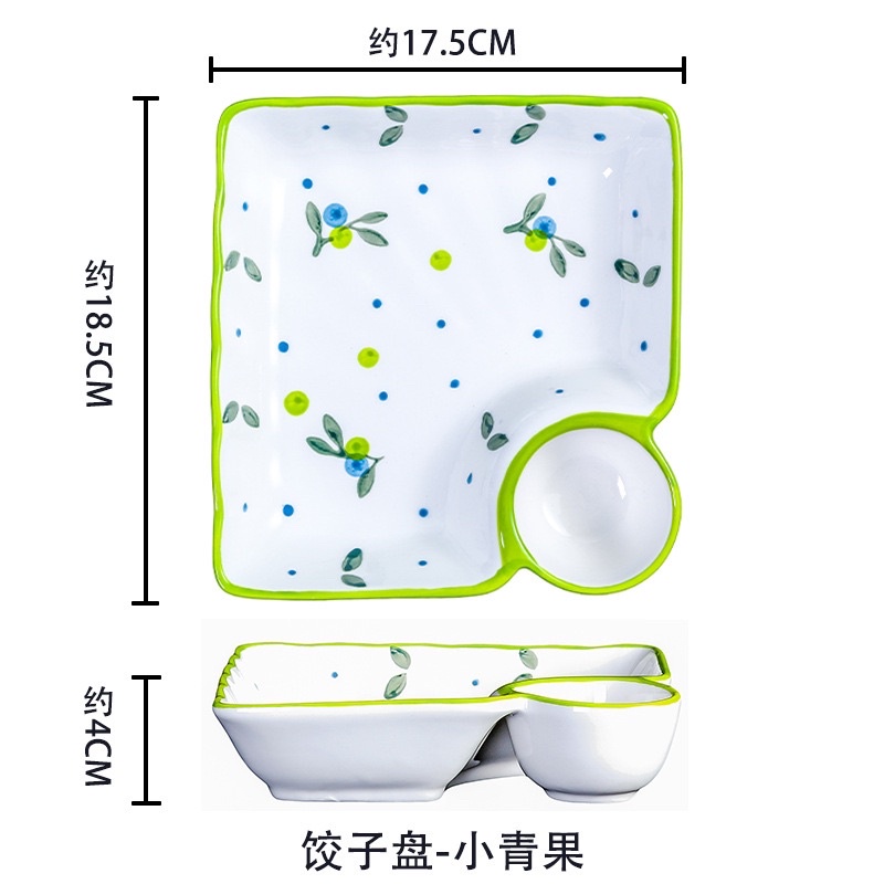 ĐĨA SỨ KÈM KHAY CHẤM | ĐĨA ĂN PHỞ CUỐN | ĐĨA HOA QUẢ KÈM KHAY CHẤM | ĐĨA SỨ CÓ KHAY CHẤM | Shop Chị Cám | BigBuy360 - bigbuy360.vn