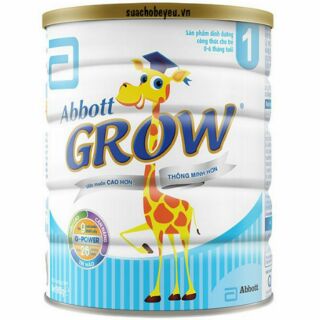 Sữa Bột Abbott Grow 1 900g, 0-6 Tháng Tuổi