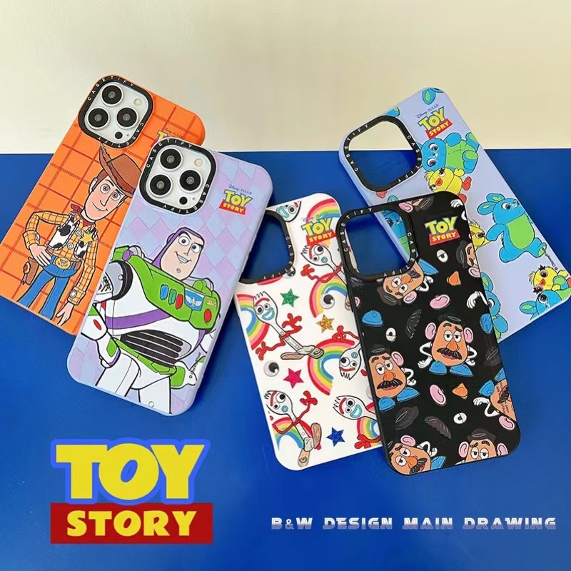 Ốp Điện Thoại Silicon Mềm Nhám In Hình Hoạt Hình Toy Story Cho iPhone 14 13 12 11 Pro MAX i7Plus 8Plus IX XS MAX XR