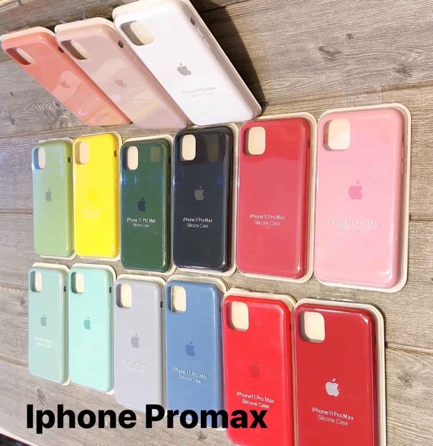 Ốp Chống Bẩn Logo Táo Cho iPhone 6/6s/6s Plus - 7/8/7 Plus/8 Plus - X/Xs/Xs Max - 11/11 Pro/11 Pro Max Đủ 15 Màu | BigBuy360 - bigbuy360.vn