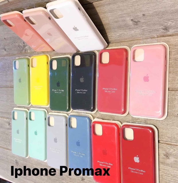 Ốp Chống Bẩn Logo Táo Cho iPhone 6/6s/6s Plus - 7/8/7 Plus/8 Plus - X/Xs/Xs Max - 11/11 Pro/11 Pro Max Đủ 15 Màu