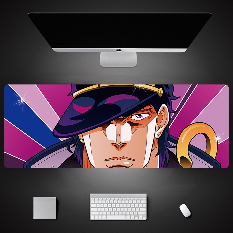Tấm Lót Chuột Và Bàn Phím Cỡ Lớn In Hình Anime Jojo 'S Bizarre Adventure