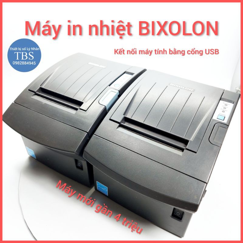Máy in hóa đơn BIXOLON SRP350II khổ k80 có cắt giấy tự động