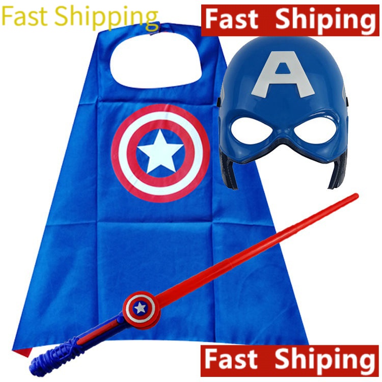 Set đồ hóa trang Halloween phong cách Captain America