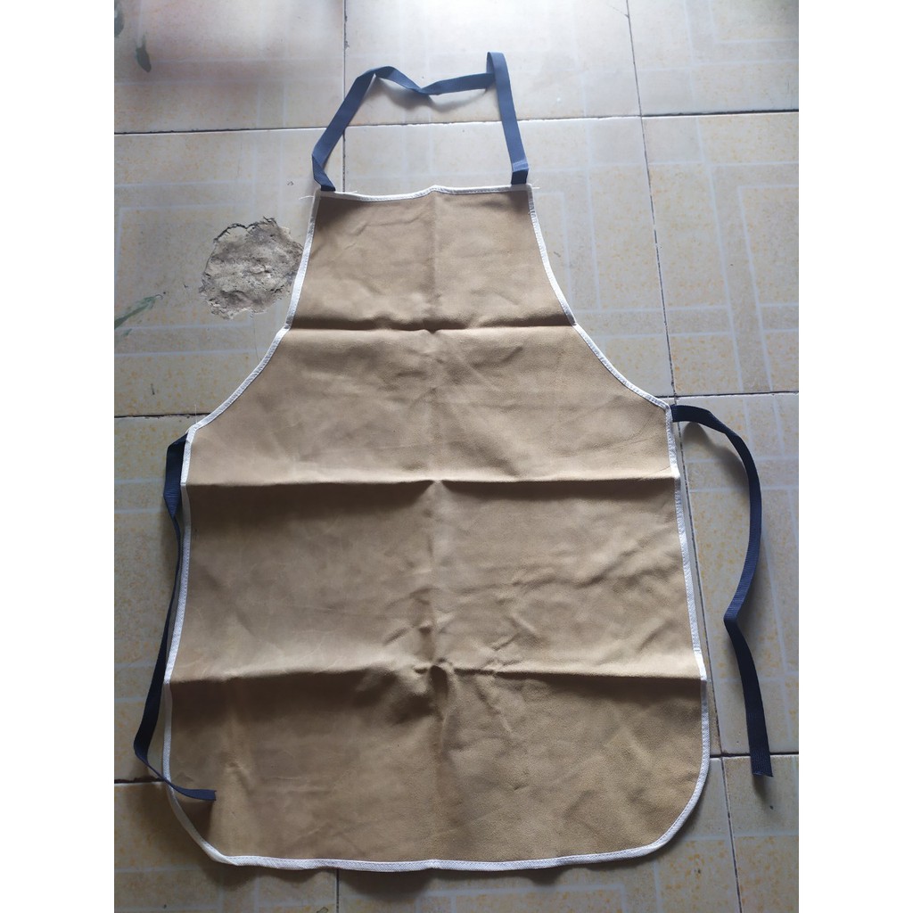 Tạp dề da hàn vải bò