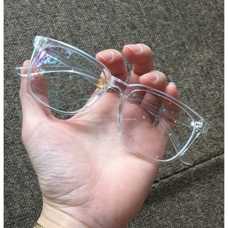 Mắt Kính Gọng Trong Suốt Kiểu Thời Trang - Mẫu Mới