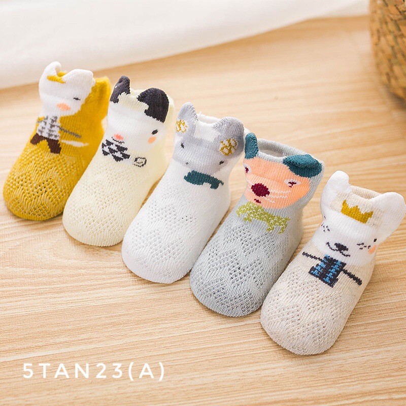 Set 5 đôi tất lưới cao cấp - 5TAN23