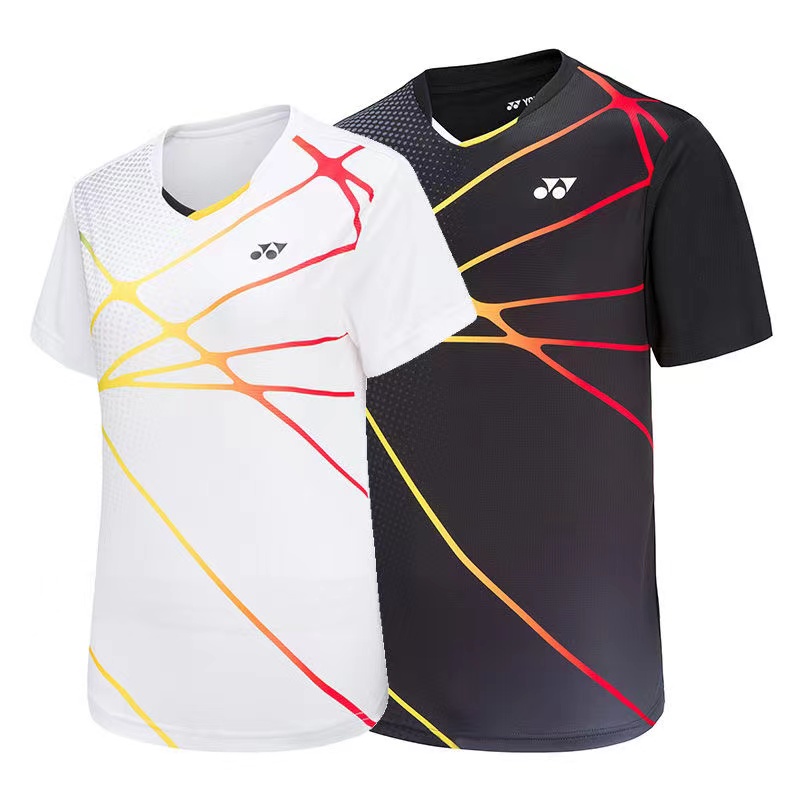 Áo Thun Thể Thao Cầu Lông Yonex Ngắn Tay Thoáng Khí Mau Khô Thời Trang Cho Nam Nữ