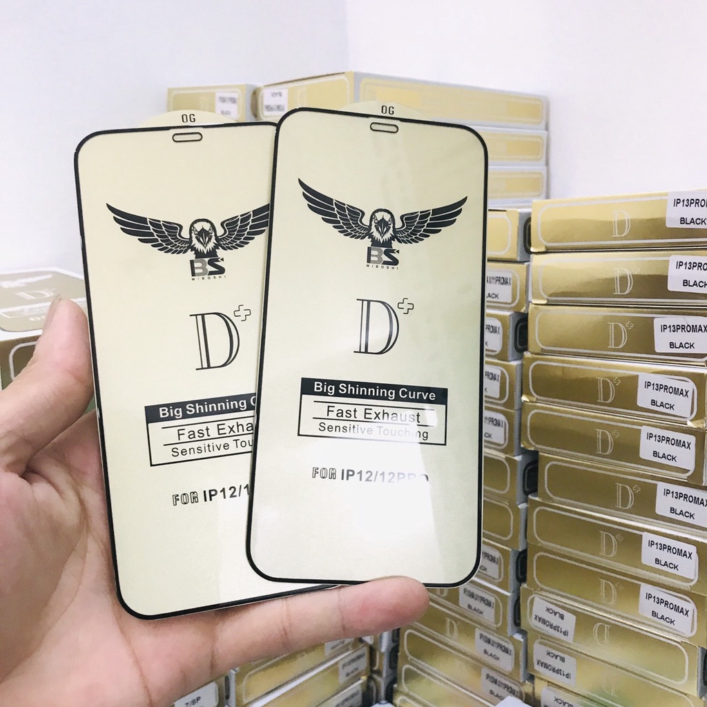 Kính cường lực BS ĐẠI BÀNG cho IP 7, 8, X, XR, SE, 11,12,13 chống xước,bám vân tay, sứt mép, ánh sáng xanh