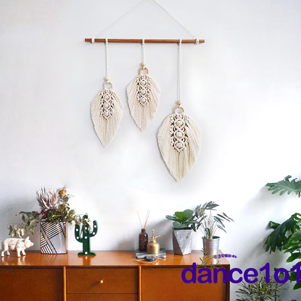 ღWSVღCreative Bohemian Style Wall Decoration Tapestry DIY Hand-woven Cotton Rope*