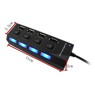 Hub USB 4 Port công tắc