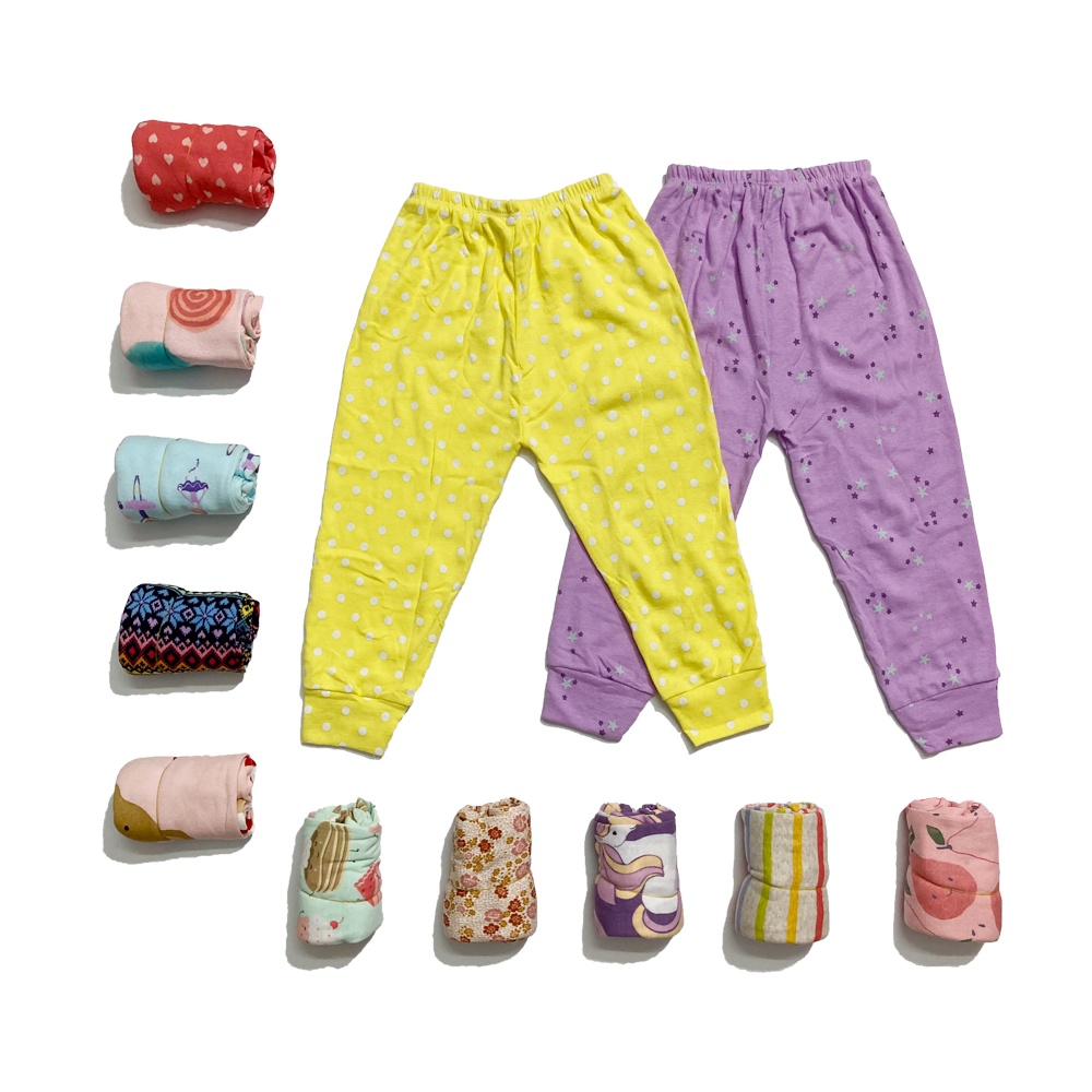 Quần Chục Dài Cotton Chất Đẹp Cho Bé Trai Bé Gái Từ 8-18Kg